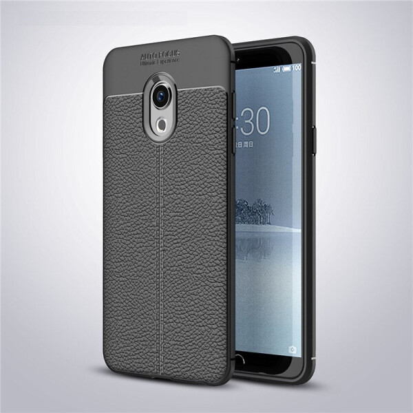 

Чехол Auto Focus Ultimate Experience Meizu 15 Lite / M15 5.46'' силикон Soft Touch черный