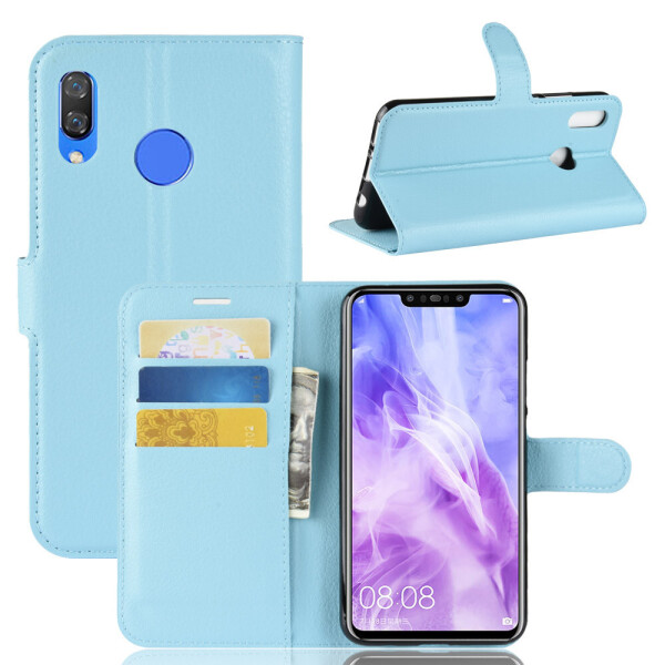 

Чехол LUX для Huawei P Smart Plus / Nova 3i / INE-LX1 книжка голубой