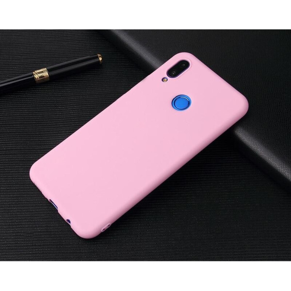 

Чехол LUX для Honor 10 Lite силикон Soft Touch бампер светло-розовый