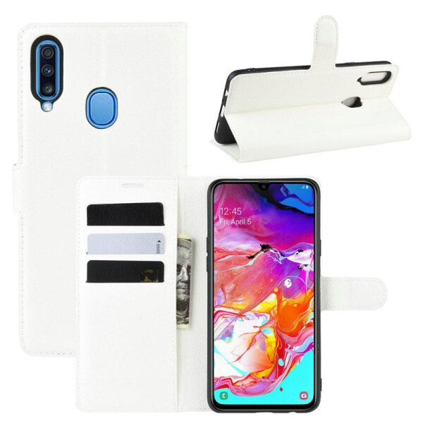 

Чехол Luxury для Samsung Galaxy A20s (A207) книжка белый