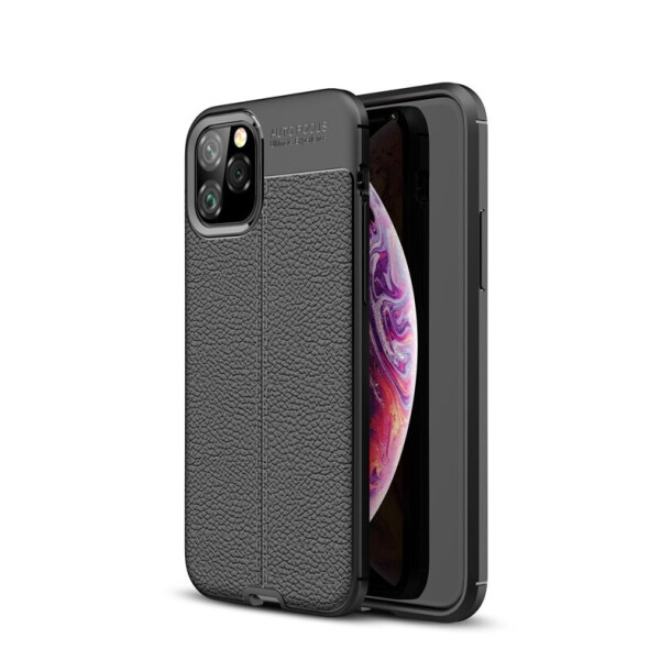 

Чехол Auto Focus для Apple Iphone 11 Pro силикон Original Soft Touch черный