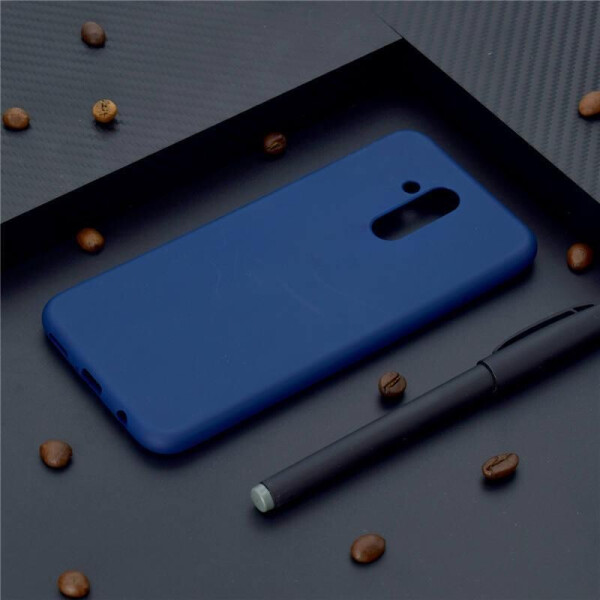 

Чехол LUX для Huawei Mate 20 Lite / SNE-AL00 / SNE-LX1 6.3'' силикон soft touch бампер темно-синий
