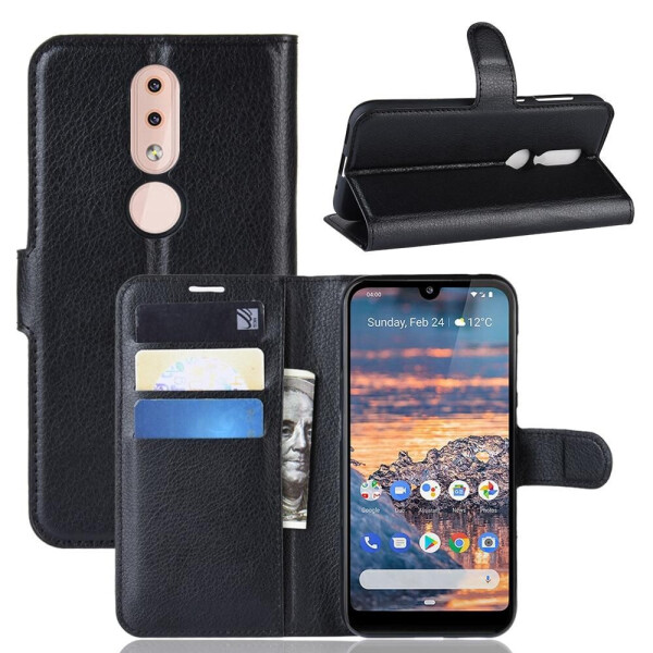 

Чехол Luxury для Nokia 4.2 DS (TA-1157) книжка черный