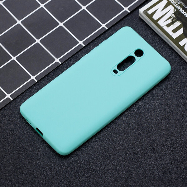

Чехол Soft Touch для Xiaomi Mi 9T / Mi 9T Pro силикон бампер мятно-голубой