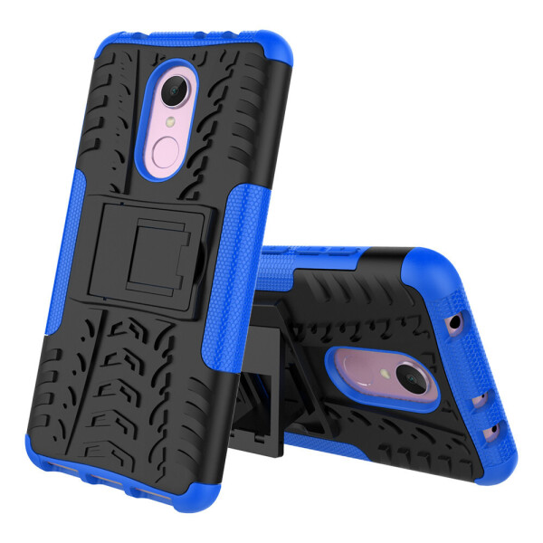 

Чехол Armored Case Xiaomi Redmi 5 Plus 5.99'' противоударный бампер синий