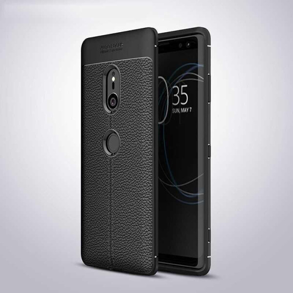 

Чехол LUX для Sony Xperia XZ3 / H9436 силикон Original Auto Focus Soft Touch Black