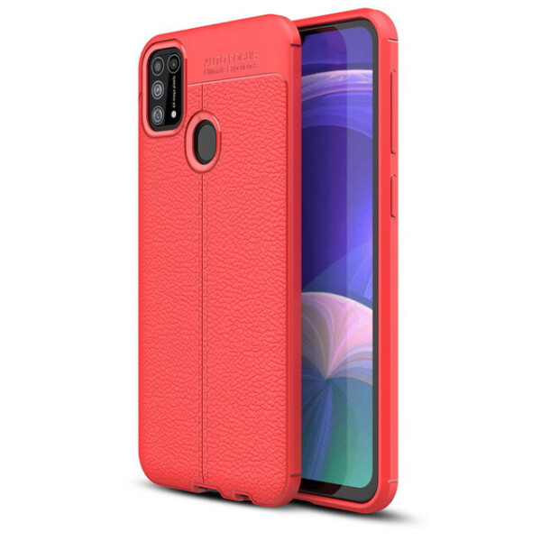 

Чехол Auto Focus для Samsung Galaxy M31 (M315) силикон Original Soft Touch красный