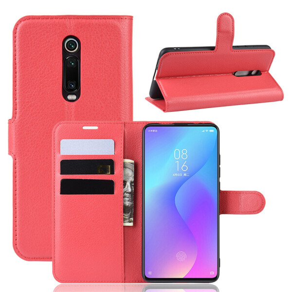 

Чехол Luxury для Xiaomi Mi 9T / Mi 9T Pro книжка красный