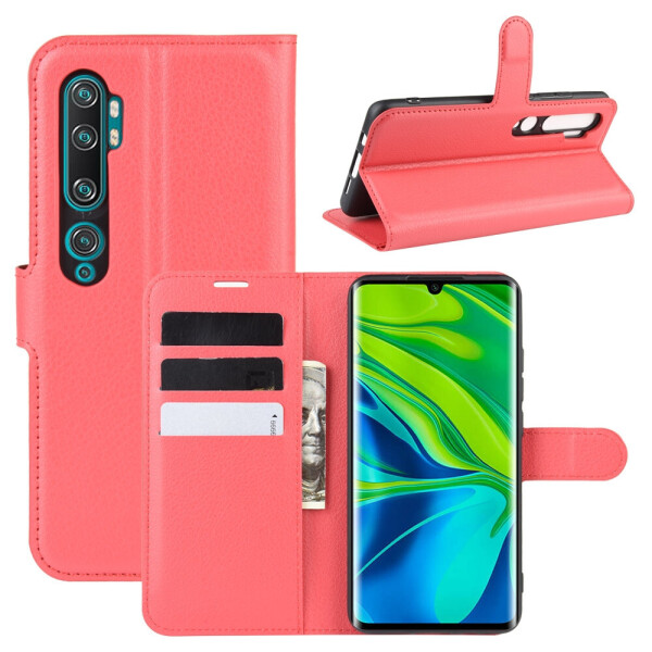 

Чехол Luxury для Xiaomi Mi Note 10 / Mi Note 10 Pro (Mi CC9 Pro) книжка красный