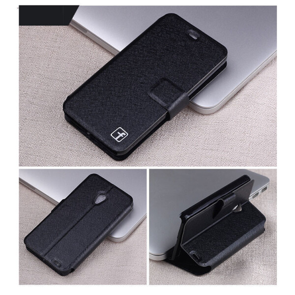 

Чехол Flower Ultrathin Meizu MX2 книжка черный