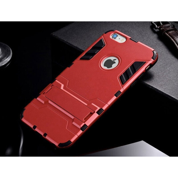 

Чехол LUX для Apple Iphone 7 Hybrid Armored Case красный