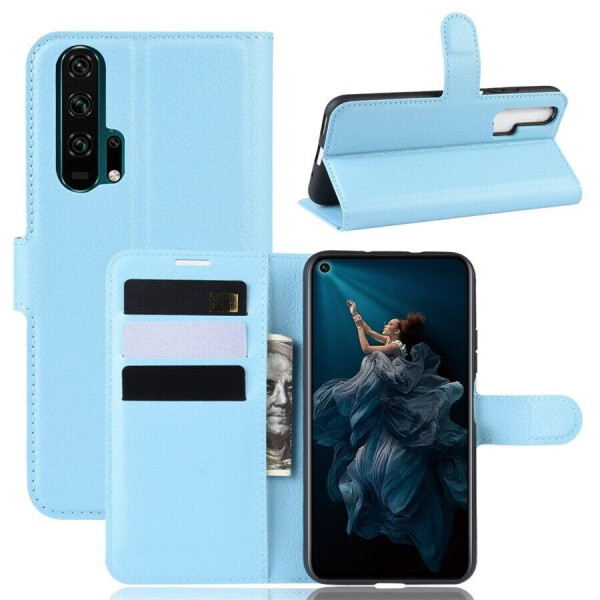 

Чехол Luxury для Honor 20 Pro книжка голубой