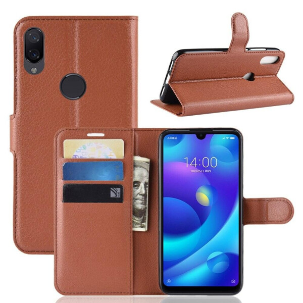 

Чехол Luxury для Xiaomi Mi Play книжка Коричневый