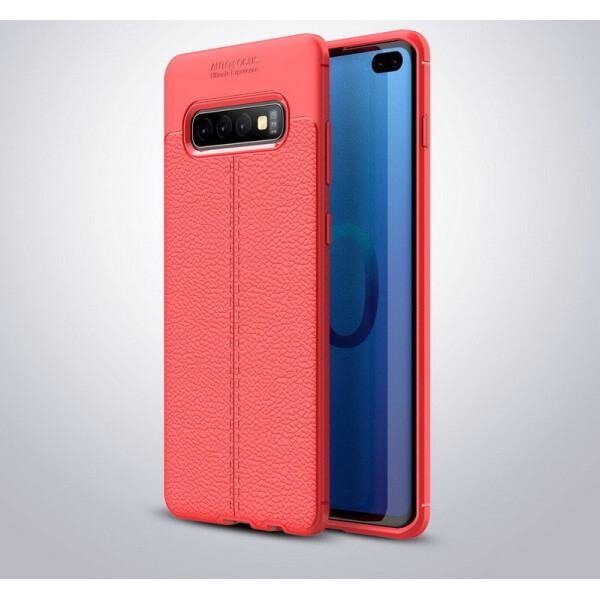 

Чехол LUX для Samsung Galaxy S10 / G973 силикон Original Auto Focus Soft Touch Red