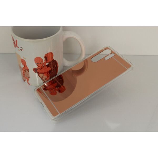 

Чехол Mirror case для Huawei P30 Pro силикон зеркальный розовое золото