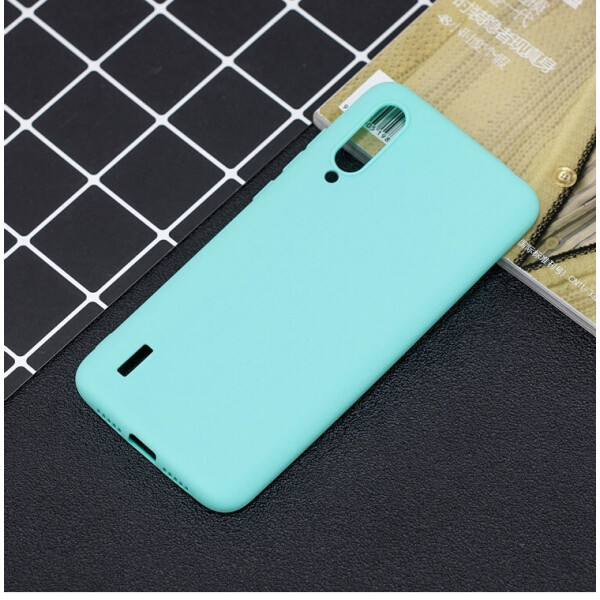 

Чехол Soft Touch для Xiaomi Mi A3 силикон бампер мятно-голубой