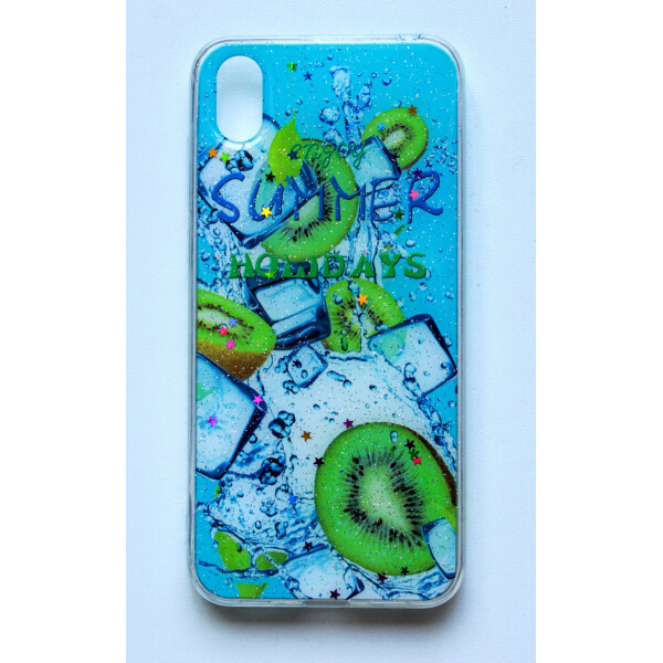 

Чехол Fiji для Honor 8S бампер с рисунком Summer Fruit Kiwifruit