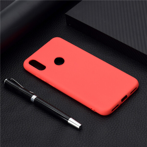 

Чехол Soft Touch для Huawei Y6S 2019 силикон бампер красный