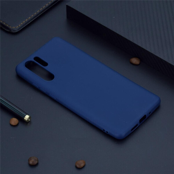 

Чехол LUX для Huawei P30 Pro силикон Soft Touch бампер темно-синий