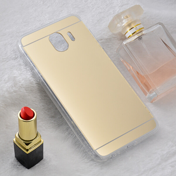 

Чехол LUX для Samsung S9 / G960 силикон зеркальный золотой