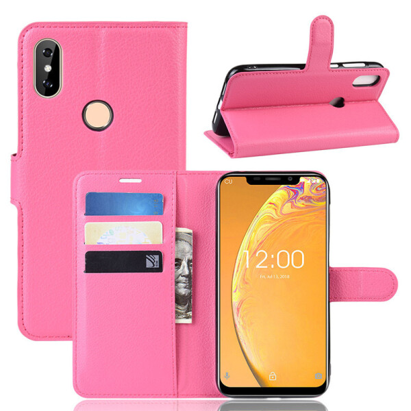 

Чехол Luxury для Oukitel C13 Pro книжка розовый
