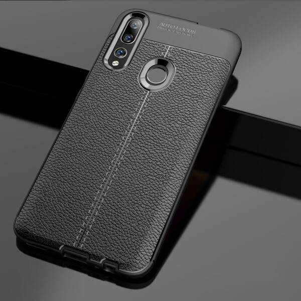 

Чехол Auto Focus для Huawei P Smart Z силикон Original Soft Touch черный