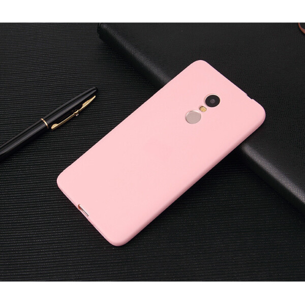 

Чехол LUX для Xiaomi Redmi Note 4X / Note 4 Global силикон soft touch бампер розовый