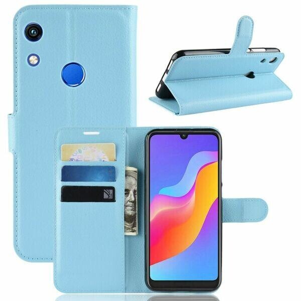 

Чехол Luxury для Huawei Y6S 2019 книжка голубой