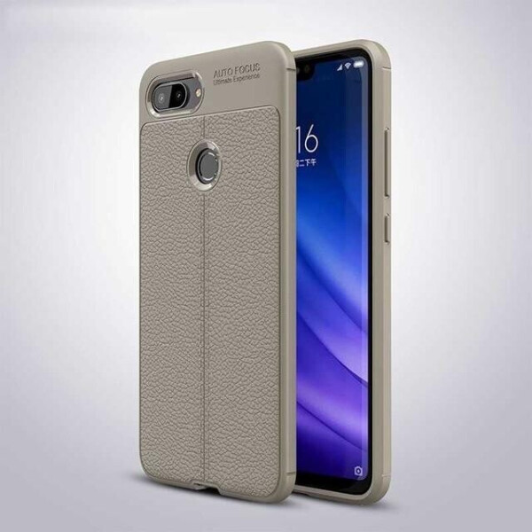 

Чехол LUX для Xiaomi Mi 8 Lite / Mi 8 Youth / Mi 8X 6.26'' силикон Original Auto Focus Soft Touch серый