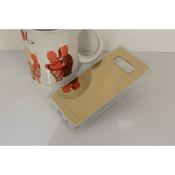 

Чехол Mirror case для Samsung Galaxy S10e (G970) силикон зеркальный золотой