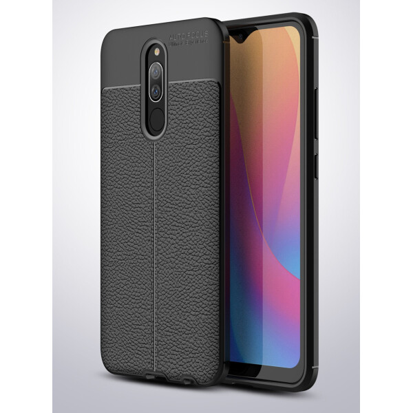 

Чехол Auto Focus для Xiaomi Redmi 8A силикон Original Soft Touch черный