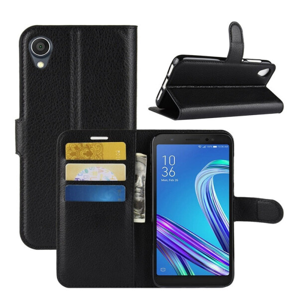 

Чехол Luxury для Asus Zenfone Live L2 (ZA550KL) книжка Черный