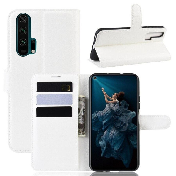 

Чехол Luxury для Honor 20 Pro книжка белый