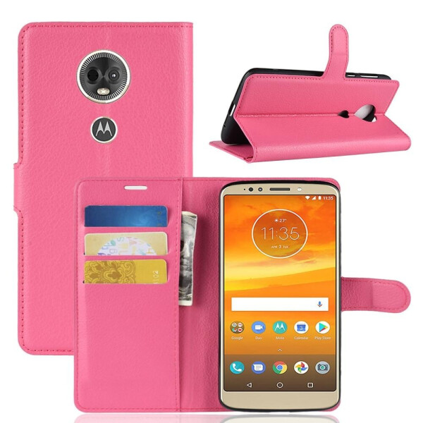

Чехол LUX для Motorola Moto E5 Plus / XT1924-1 книжка розовый