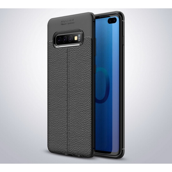 

Чехол LUX для Samsung Galaxy S10 / G973 силикон Original Auto Focus Soft Touch Black