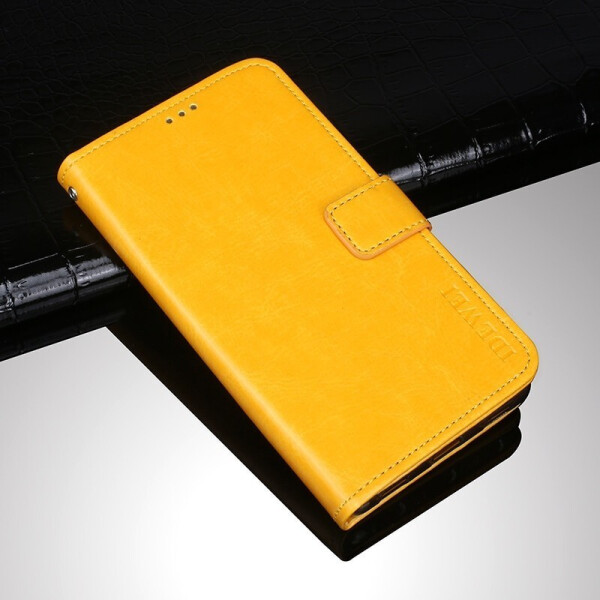 

Чехол Idewei для Xiaomi Redmi 8 книжка с визитницей желтый