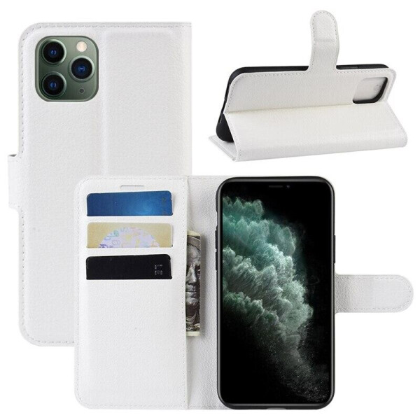 

Чехол Luxury для Apple Iphone 11 Pro книжка белый