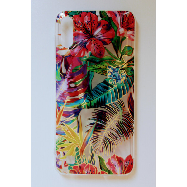 

Чехол Fiji для Samsung Galaxy A10 2019 (A105) бампер с рисунком Gelius Flowers Shine Tropic