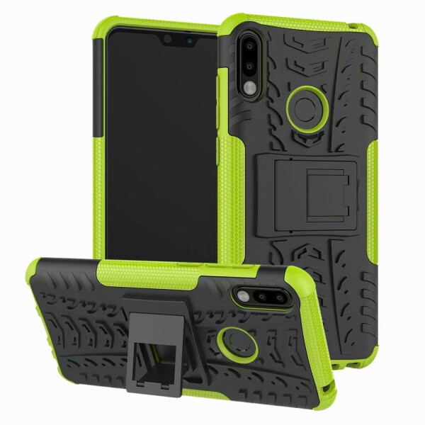 

Чехол LUX для Asus ZenFone Max Pro (M2) / ZB631KL / 4D067EU противоударный бампер с подставкой Light Green