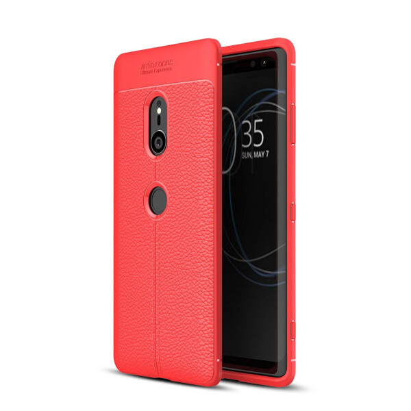 

Чехол LUX для Sony Xperia XZ3 / H9436 силикон Original Auto Focus Soft Touch Red