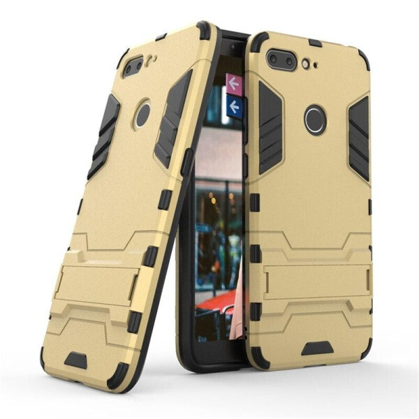 

Чехол LUX для ZTE Nubia V18 Hybrid Armored Case Gold