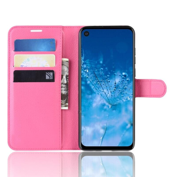 

Чехол Luxury для Motorola One Action (XT2013-2) книжка розовый