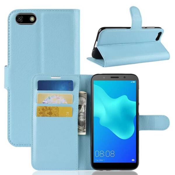 

Чехол LUX для Huawei Y5 2018 / DRA-L21 / Honor 7A DUA-L22 5.45'' книжка голубой