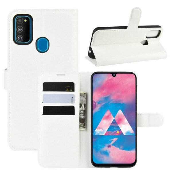 

Чехол Luxury для Samsung Galaxy M30s (M307) книжка белый