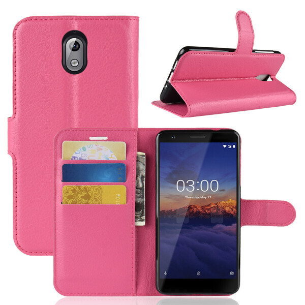 

Чехол LUX для Nokia 3.1 / 3 2018 книжка розовый