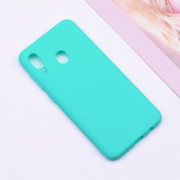 

Чехол LUX для Samsung Galaxy M20 2019 / M205 силикон Soft Touch бампер Light Blue