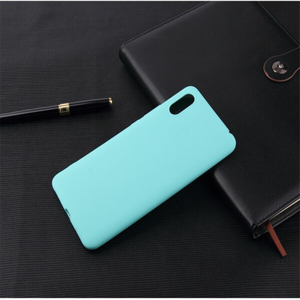 

Чехол LUX для Huawei Y6 2019 силикон Soft Touch бампер Light Blue