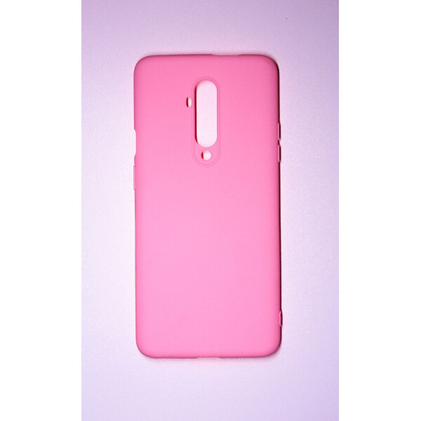 

Чехол Soft Touch для OnePlus 7T Pro силикон бампер светло-розовый