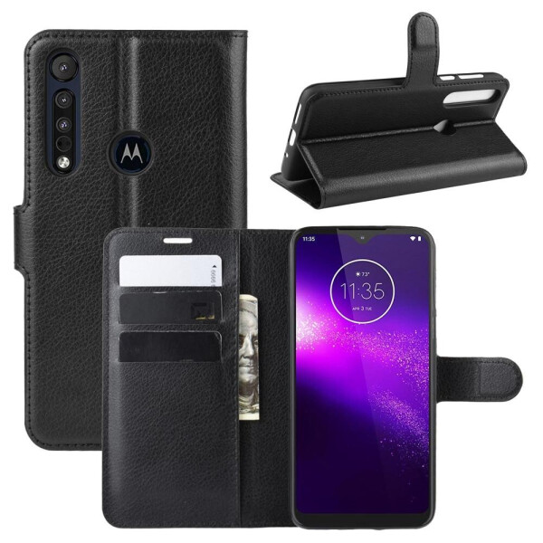 

Чехол Luxury для Motorola Moto G8 Play книжка черный