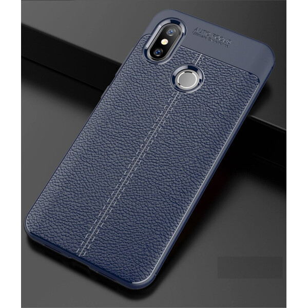 

Чехол LUX для Xiaomi Mi 8 SE 5.88'' силикон Original Auto Focus Soft Touch темно-синий